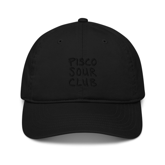 Pisco Sour Club - Signature Base Cap (Black Edition)